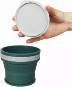 HK-Goodies - Opvouwbare Beker - Koffiebeker To Go- Herbruikbaar - Wasbaar - 170 ML - Beker To Go - Groen -Servies Serie Winkel 1002x1200 1