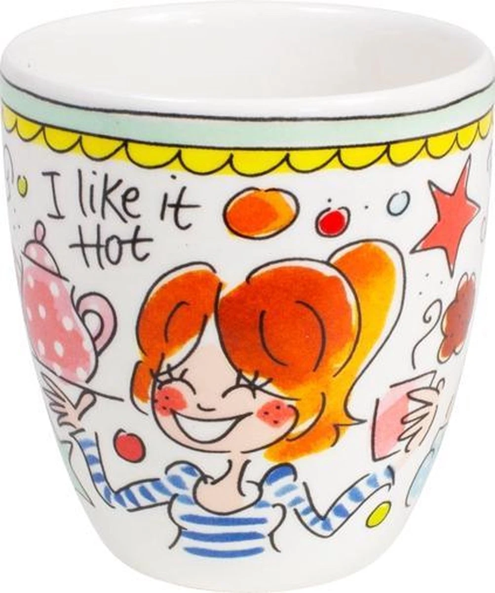 Blond Amsterdam Even Bijkletsen Mini Mok - Mint Rand 2 Blond Amsterdam Even Bijkletsen Mini Mok - Mint Rand - Afbeelding 2