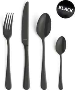 Amefa Vintage Bestekset - 24-delig - 6 Persoons - Zwart -Servies Serie Winkel 1005x1200 1