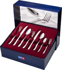 Sola Bestekset Fleurie - Modern - 9 Persoons - 90 Delig - Zilverwit Edelstaal 18/10 - RVS - Zilver -Servies Serie Winkel 1070x1200 5