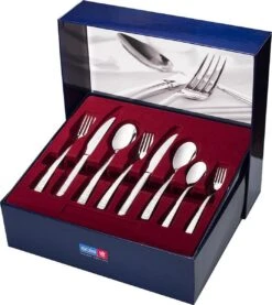 Sola Bestekset Bali - Modern - 9 Persoons - 90 Delig - Zilverwit Edelstaal 18/10 - RVS - Zilver -Servies Serie Winkel 1070x1200 7