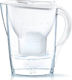 BRITA Waterfilterbundel Marella Cool White + 4 MAXTRA+ Filterpatronen -Servies Serie Winkel 1075x1200