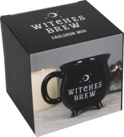 Mok/beker Witches Brew Cauldron Zwart -Servies Serie Winkel 1091x1200