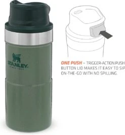 Stanley Trigger-Action Travel Mug 0.35L - Thermosfles - Hammertone Green -Servies Serie Winkel 1106x1200 1