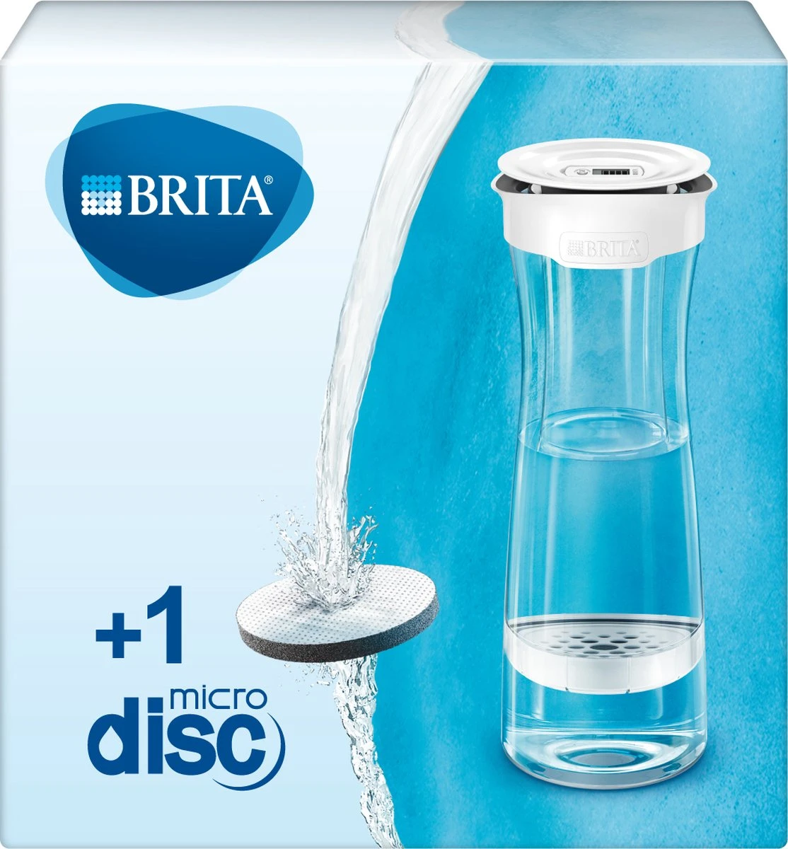 BRITA - Fill&Serve Waterfilterkaraf - 1,3L - Wit Grafiet - Inclusief 1 MicroDisc Waterfilter 8 BRITA - Fill&Serve Waterfilterkaraf - 1,3L - Wit Grafiet - Inclusief 1 MicroDisc Waterfilter - Afbeelding 8