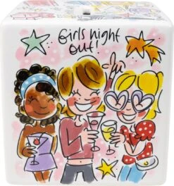 Blond Amsterdam, Even Bijkletsen: Spaarpot Vierkant -Servies Serie Winkel 1123x1200 3