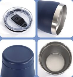 FLASKE Koffiebeker Coffee Cup - Night - 250ml - RVS Koffiebeker To Go Van 250ML -Servies Serie Winkel 1138x1200