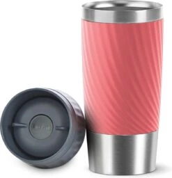 Tefal Travel Mug Easy Twist Thermobeker - Koraalrood - 0,36 Liter -Servies Serie Winkel 1157x1200