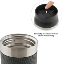 Blumtal Thermosbeker Classic - Lekvrij, BPA-Vrij En Vaatwasserbestendig - Hoge Kwaliteit Thermosfles Met Quick-Press Sluiting - Travel Mug 350 Ml - Roze -Servies Serie Winkel 1159x1200