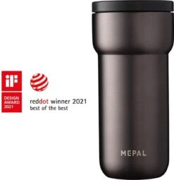 Mepal Isoleerbeker Ellipse 375 Ml – Houdt Je Drankje 4 Uur Warm En 8 Uur Koud – Titanium – Koffiebeker To Go – Lekdicht – Thermosbeker -Servies Serie Winkel 1162x1200 1