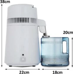 Be-Inspired® Destilleer Apparaat – Destilleerapparaat – Destilleer Ketel – Destilleerketel – Snel Destilleren - Water Destilleerder - Waterdestileerder- Maak Zelf Gedestilleerd Water - Puur Water – Zuiver Water – Automatisch Destilleerketel – 4L -Servies Serie Winkel 1189x1200 1