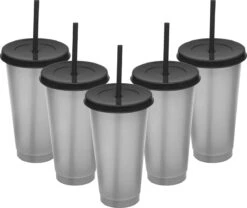 Herbruikbare Bekers Met Rietje En Deksel Van Plastic – Starbucks Design – Drinkbekers Met Rietje – Kleur Veranderende Beker -Servies Serie Winkel 1200x1012 2