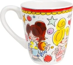 Blond Amsterdam Even Bijkletsen Mok 350 Ml - Rode Rand -Servies Serie Winkel 1200x1063 1