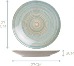 Cosy&Trendy Serviesset 24-delig Turbolino Blauw -Servies Serie Winkel 1200x1073