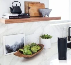 BanGosa® Koffiebeker To Go - Thermosbeker - Reisbeker - Travel Mug - RVS 400ml - Mat Zwart -Servies Serie Winkel 1200x1086