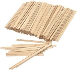 Horeca Verpakkingen Houten Roerstaafjes Met Een Lengte Van 14 Cm | Roerstaafjes | Koffielepels Hout - 5000 Stuks - Greenbasic®
