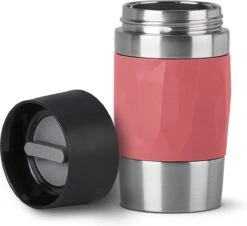 Tefal Compact Travel Mug Compact Thermosfles - 0,3 L - Koraal -Servies Serie Winkel 1200x1099