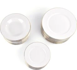 LeRijn® Serviesset Deventer 12 Persoons - 36 Delig - Licht Crème Wit Met Gouden Rand En Motief - Dinerborden - Soepborden - Dessertborden - Borden Servies - Bordenset 21 LeRijn® Serviesset Deventer 12 Persoons - 36 Delig - Licht Crème Wit Met Gouden Rand En Motief - Dinerborden - Soepborden - Dessertborden - Borden Servies - Bordenset -Servies Serie Winkel 1200x1100 1