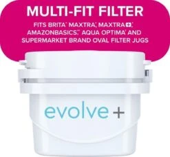 Aqua Optima Evolve+ Single Life - Wit - 6x 100 Liter 6 Aqua Optima Evolve+ Single Life - Wit - 6x 100 Liter -Servies Serie Winkel 1200x1108