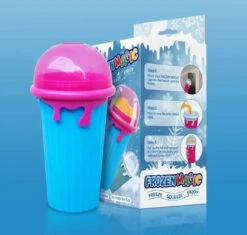 Frozen Magic Slushy Maker - Slush Puppy Maker - IJscrusher - Slush Puppy Beker - Slushy Puppy Maker - Slush Puppy Machine - Slush Maker - Slushy Cup - Tiktok - Blauw -Servies Serie Winkel 1200x1140