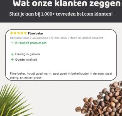 Mmoods Thermosbeker Voor Koffie En Thee 380ml - Koffiebeker To Go - Reisbeker Voor Auto - Herbruikbare Drinkfes Voor Warme En Koude Dranken - Ecologische Thermoskan Zwart Geschenk -Servies Serie Winkel 1200x1141 1