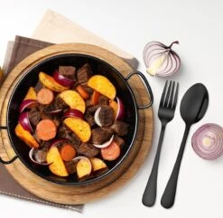 Strex Bestekset 6 Persoons - Zwart - 36-delig - Roestvrij Staal - Lepels, Messen, Vorken En Steakmessen - Hoogwaardige Kwaliteit 17 Strex Bestekset 6 Persoons - Zwart - 36-delig - Roestvrij Staal - Lepels, Messen, Vorken En Steakmessen - Hoogwaardige Kwaliteit -Servies Serie Winkel 1200x1170 2