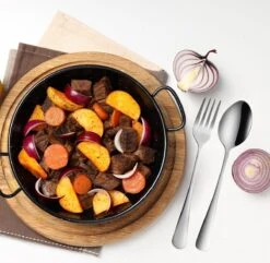 Strex Bestekset 6 Persoons - Zilver - 36-delig - Roestvrij Staal - Lepels, Messen, Vorken En Steakmessen - Hoogwaardige Kwaliteit -Servies Serie Winkel 1200x1170 3