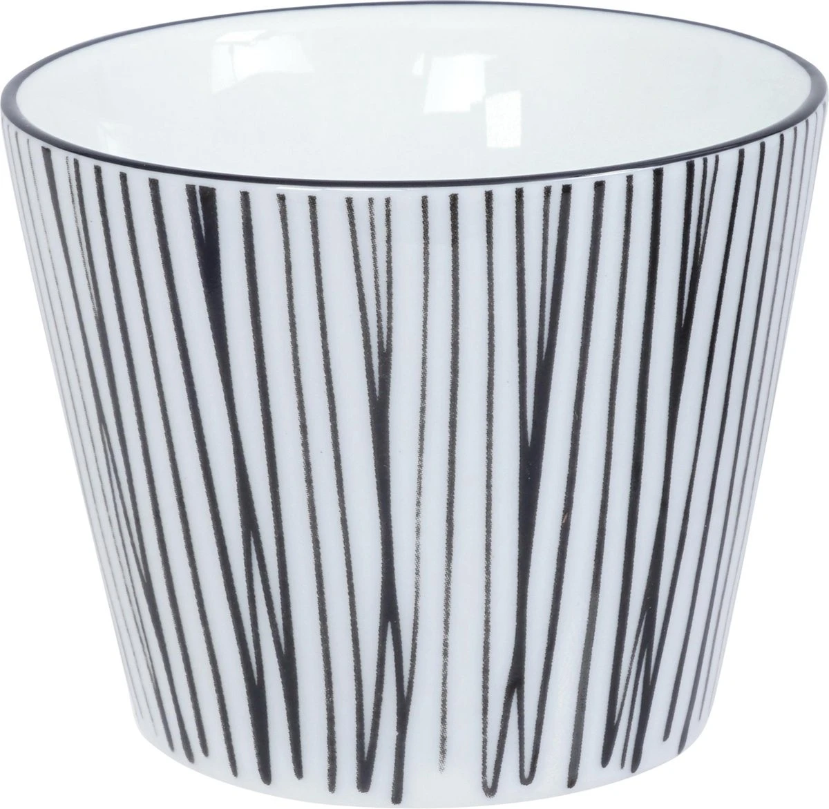 Tokyo Design Studio - Nippon Black Kopjes 180 Ml - Set Van 6 Stuks - Porselein - Zonder Geschenkdoos 6 Tokyo Design Studio - Nippon Black Kopjes 180 Ml - Set Van 6 Stuks - Porselein - Zonder Geschenkdoos - Afbeelding 6