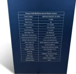 Basisch Water Generator | Water Ionisator En Zuivering | Actief Koolstoffilter | Phipower -Servies Serie Winkel 1200x1172