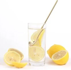 House Of Husk® Lange Theelepels Set - Latte Macchiato Lepels - Koffielepels - Theelepeltjes - RVS - 17cm - 6 Stuks - Goud -Servies Serie Winkel 1200x1184 9