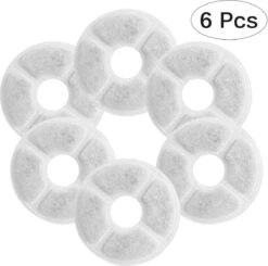 Drinkfontein Filters 6 Stuks - Navulling Kattenfontein - Water Filter - Drinkfilters - Filter Waterreservoir - Waterfilter Drinkfontein -Servies Serie Winkel 1200x1188