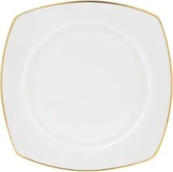 Karaca Adelia -24 Delig-voor 6 Personen -porselein -gouden Half Vierkant Serviesset-goud&wit -Servies Serie Winkel 1200x1188 3