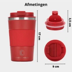 Castagnola Design RVS Koffiebeker To Go - Rood - 380ml - Thermosbeker - Theebeker 15 Castagnola Design RVS Koffiebeker To Go - Rood - 380ml - Thermosbeker - Theebeker -Servies Serie Winkel 1200x1191 8