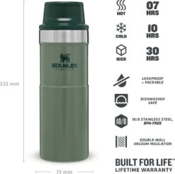 Stanley Trigger-Action Travel Mug 0.47L - Thermosfles - Hammertone Green 22 Stanley Trigger-Action Travel Mug 0.47L - Thermosfles - Hammertone Green -Servies Serie Winkel 1200x1197 1