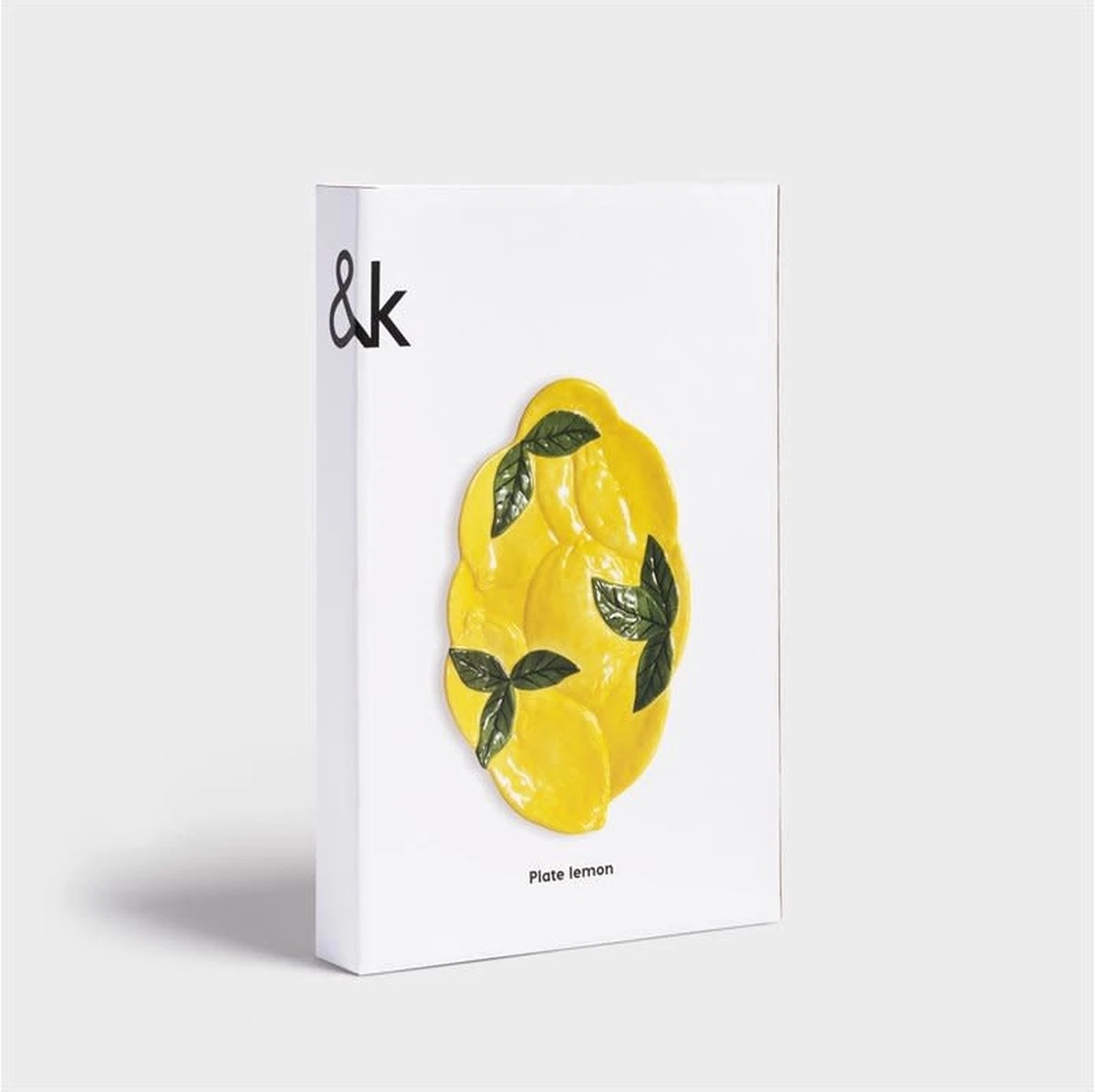 &Klevering - Citroen Bord 28,5cm - Schalen 4 &Klevering - Citroen Bord 28,5cm - Schalen - Afbeelding 4