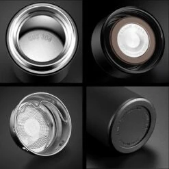 Thermosfles 500 Ml - Met Thee Filter - Mat Zwart -Servies Serie Winkel 1200x1198 1