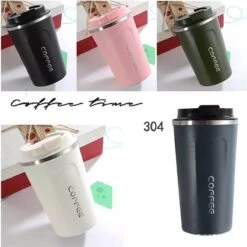 Koffiebeker To Go - RVS Thermosbeker - Drinkfles - Herbruikbare Koffiebeker - 500 Ml - Wit -Servies Serie Winkel 1200x1198 16