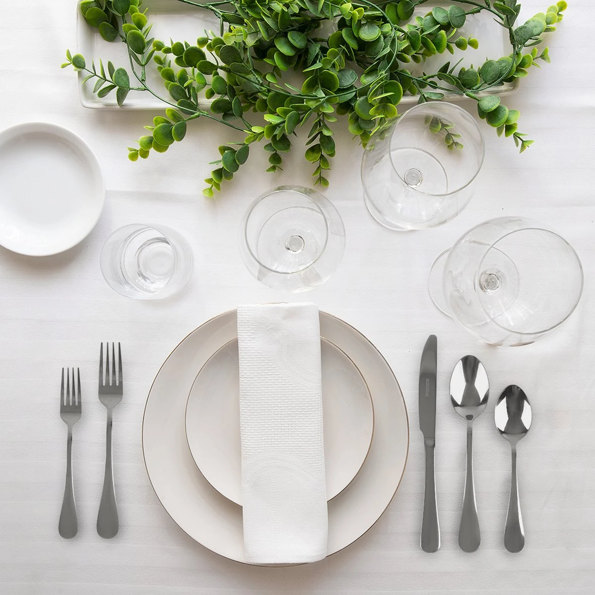 Grandlux Bestekset 6 Persoons 30-delig - Zilver Bestek - Messen, Vorken, Lepels - Cutlery Set - RVS 3 Grandlux Bestekset 6 Persoons 30-delig - Zilver Bestek - Messen, Vorken, Lepels - Cutlery Set - RVS - Afbeelding 3