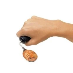 Merkloos Aangepast Dik Bestek 4-delige Set, Bestekset. Verdikt Handvat Met Soft Grip. Buigzaam / Buigbaar. Zwart -Servies Serie Winkel 1200x1200 1044