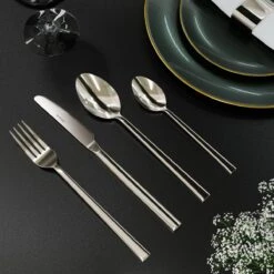 Nevana Bestekset - 24 Delig - 18/10 Edelstaal - Bestek - Lepels, Messen, Vorken -Servies Serie Winkel 1200x1200 1137
