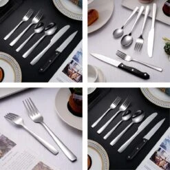 Veluw Bestekset 4 Persoons - Barcelona Bestekset 24 Delig - RVS 18/0 -Servies Serie Winkel 1200x1200 1143