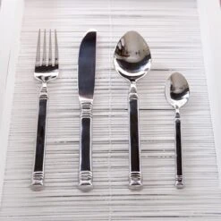 Riviera Maison Bestekset Zilver - Bon Appétit Cutlery - Set Van 4 Stuks -Servies Serie Winkel 1200x1200 1165