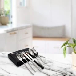 Master Knives 6 Persoons Bestekset (36-delig) - Lepels, Messen, Vorken & Steakmessen - Vaatwasserbestendig - Zilver / RVS -Servies Serie Winkel 1200x1200 1190