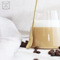 House Of Husk Latte Macchiato Lepels Set - Lange Theelepels - Koffielepels - Longdrinklepels - Barlepel - RVS - 6 Stuks - 17CM - Goud -Servies Serie Winkel 1200x1200 1228