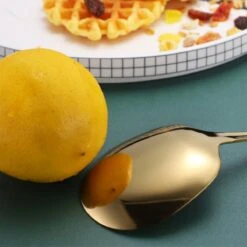 House Of Husk® Opscheplepel Set - Goud - Serveerlepel - Groetelepel - Aardappellepel - 21cm - RVS - 4 Stuks -Servies Serie Winkel 1200x1200 1248