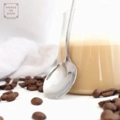 House Of Husk Latte Macchiato Lepels Set - Lange Theelepels - Koffielepels - Longdrinklepels - Sorbetlepels - Barlepel - RVS - 6 Stuks - 19CM - Zilver -Servies Serie Winkel 1200x1200 1250