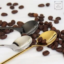 House Of Husk® Theelepels Set - Theelepeltjes - Koffielepels - Koffielepeltjes - RVS - 13cm - 12 Stuks - Zwart -Servies Serie Winkel 1200x1200 1265