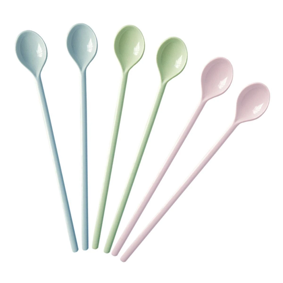 Gohh 6 Longdrink Lepels (18,5 Cm) Koffielepels Theelepels Vaatwasserbestendig Jamlepel Mosterdlepel 2 Gohh 6 Longdrink Lepels (18,5 Cm) Koffielepels Theelepels Vaatwasserbestendig Jamlepel Mosterdlepel - Afbeelding 2