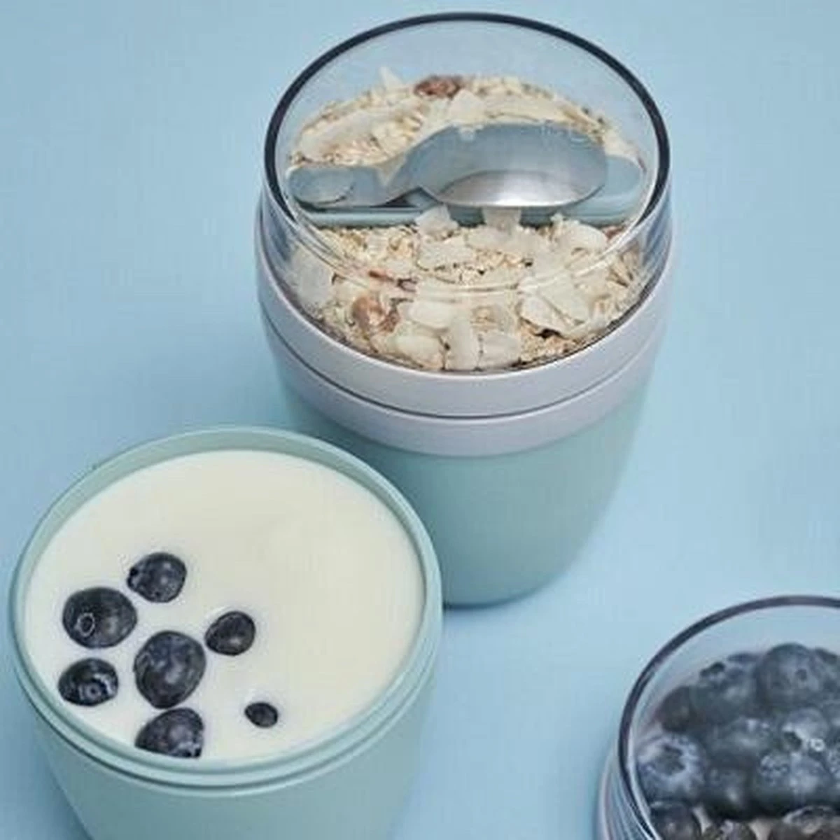 Mepal Vouwlepel Ellipse - Nordic Denim 3 Mepal Vouwlepel Ellipse - Nordic Denim - Afbeelding 3