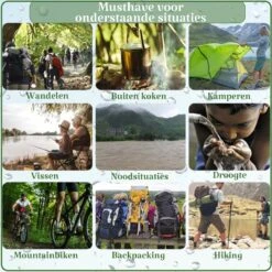 Waterfilter Survival Steddy Pro - Zuiver Gratis Drinkwater - Waterfles Waterzuivering - Waterfilter Kraan - Outdoor - FILTER 4000 LITER! -Servies Serie Winkel 1200x1200 174